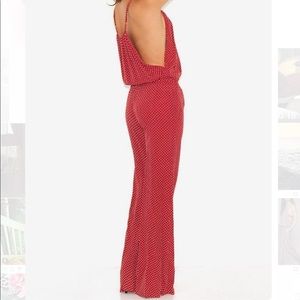 Flynn Skye Not Just a Jumper in Red Polka Dot • XS